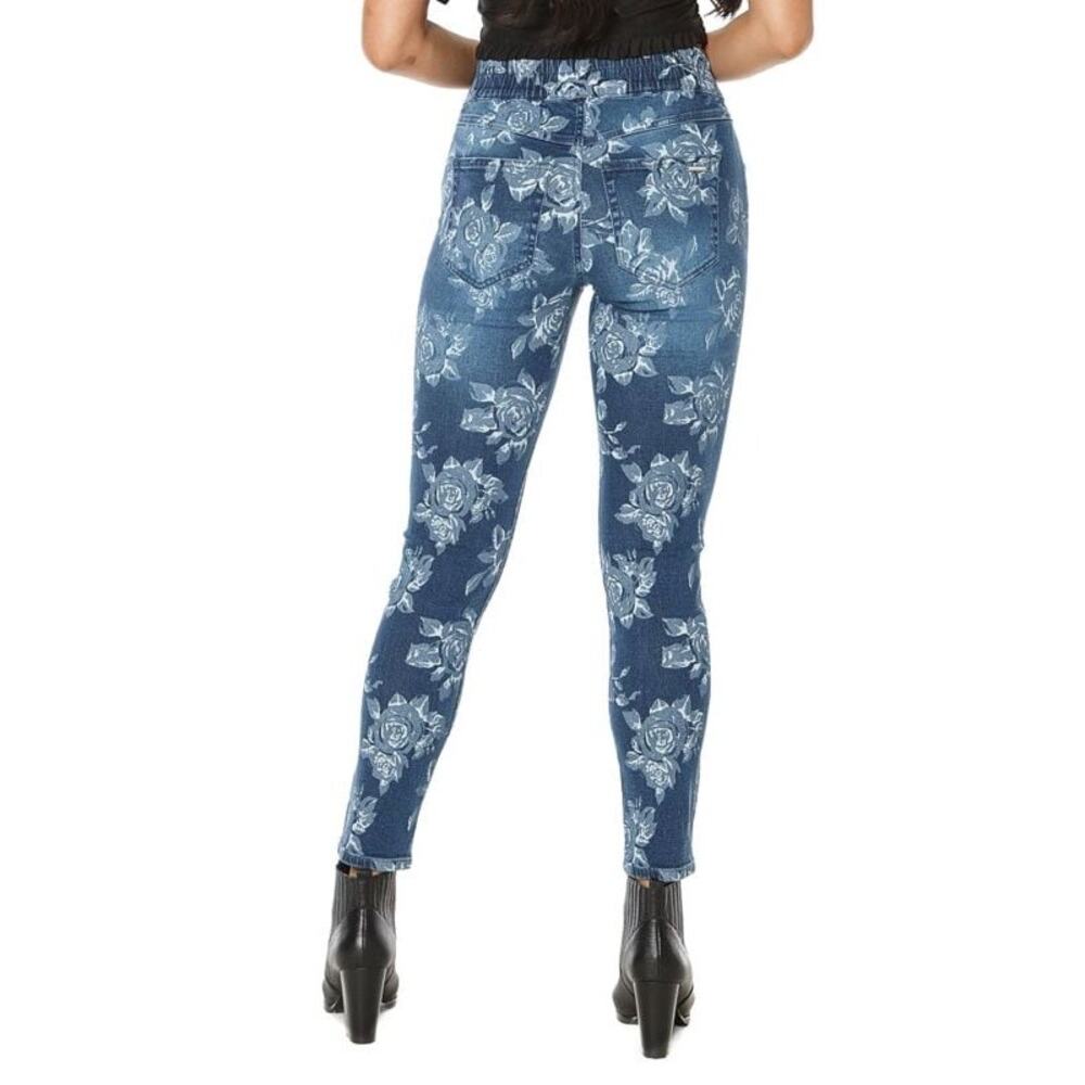 NWT Juicy Couture Laguna Floral Jogger Jeans – Size 25 – Pull-On‎ Style - Picture 2 of 15